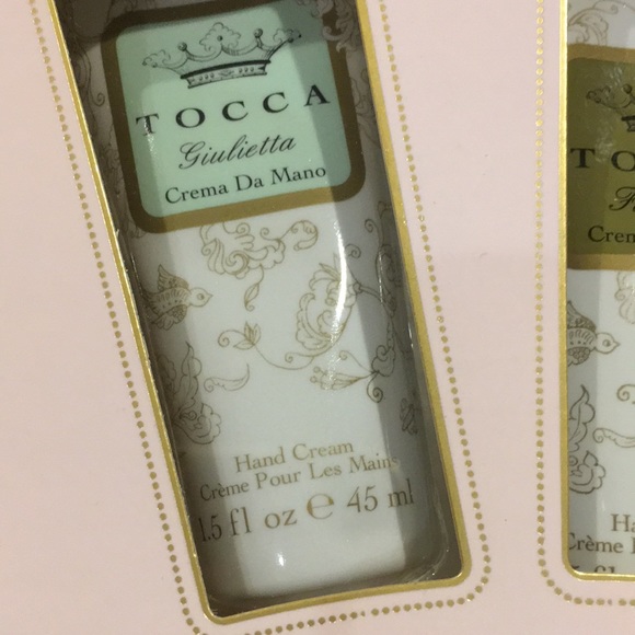 Tocca Crema Quartetto Scented Luxury Hand Cream Set of Four 4x1.5oz NWT Canada - Picture 3 of 16